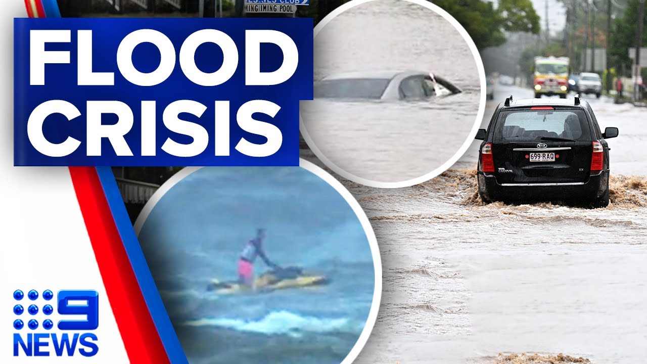 Queensland communities completely cut off by floods | 9 News Australia