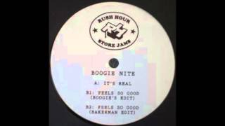 Boogie Nite - Feels So Good (Boogie's Edit)