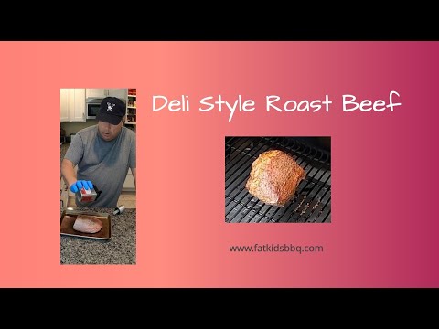 How To Smoke Deli Style Roast Beef on the Traeger