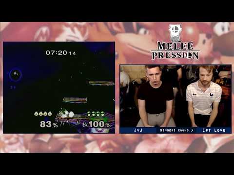 Super Melee Pression #4 - JvJ (Sheik) vs. Cpt Love (C. Falcon) - Winners Round 3
