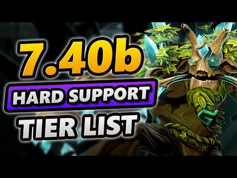Hard Support Tier List | Dota 2 7.40b