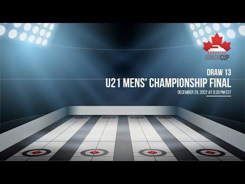 Canadian Junior Cup 2022 - U21 Mens' Final