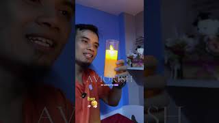 Lilin LED dekorasi elegan, cahaya hangat untuk kamar, ruang tamu, pesta dan acara. #lilinled #lilind