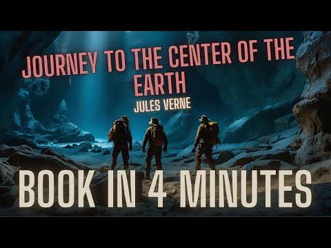 Journey to the Center of the Earth - Jules Verne - Animated book summary