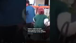 Viral Driver Ojol Tua Dianiaya Orang Tak Dikenal, Ibu Pelaku Salahkan Massa yang Kepung Rumah Pelaku