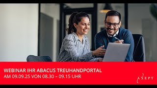 Axept Webinar Ihr Abacus Treuhandportal