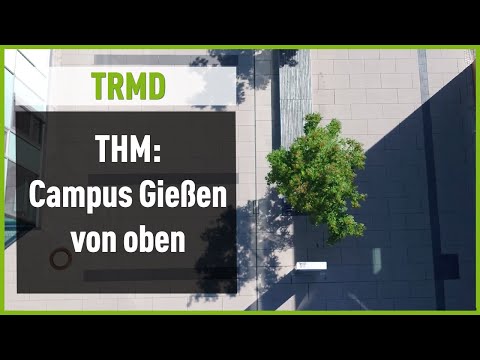 Drohnenflug über dem THM Campus Gießen 2019
