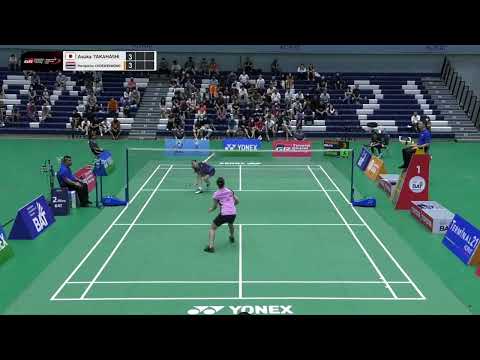 WS Semi final Asuka TAKAHASHI VS Pornpicha CHOEIKEEWONG