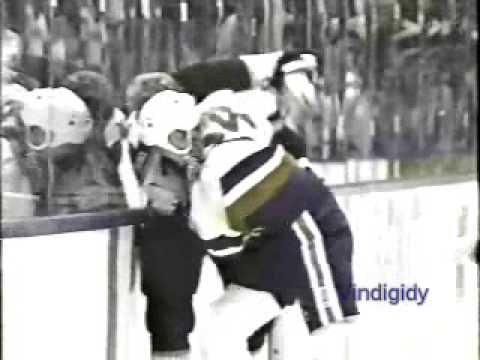 Marty McSorley vs Ken Baumgartner
