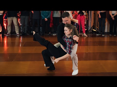 Ivan Katrunov and Anastasiya Milyutin - 3rd place Advanced Jack&Jill Finals - King Swing 2023