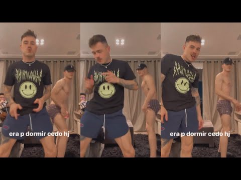 Túlio Rocha faz dancinha do tiktok com o irmão gêmeo Gustavo