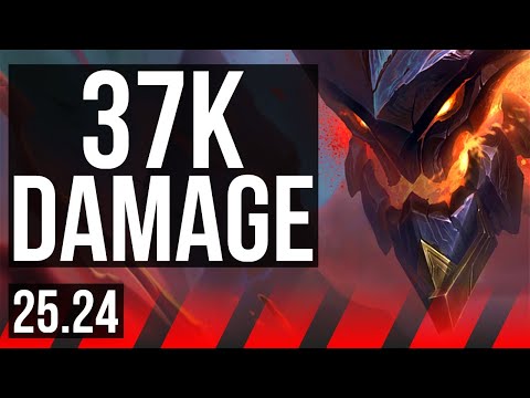 MALPHITE vs AATROX (TOP) | Phase Rush, 37K damage | KR Master | 25.24