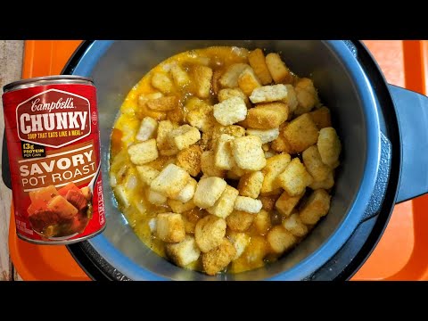 Savory Pot Roast Croutons Stuffing