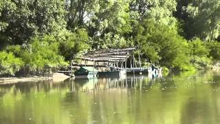 preview picture of video 'Porto Tolle - Po di Maestra Il lago dei Cigni'