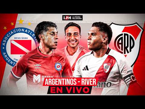 ARGENTINOS JRS vs RIVER PLATE EN VIVO - FECHA 5 - TORNEO APERTURA
