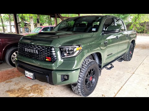 285x70R18 Nitto Exo Grappler tires on my Army Green Tundra TRD Pro
