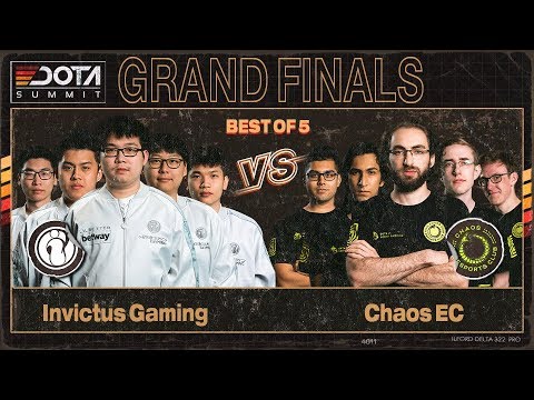 Invictus Gaming vs Chaos EC Game 1 - Dota Summit 11: GRAND FINALS
