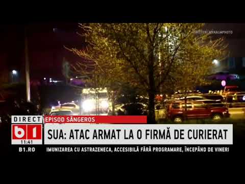 SUA - ATAC ARMAT LA O FIRMA DE CURIERAT_Stiri B1_16 aprilie 2021
