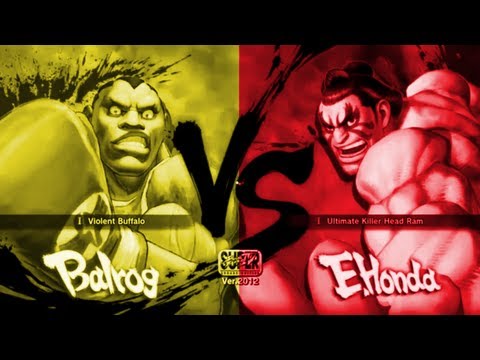 onigiri kai [ Balrog ] VS o wa re jp [ Honda ] SSF4 Arcade Edition 2012 HD