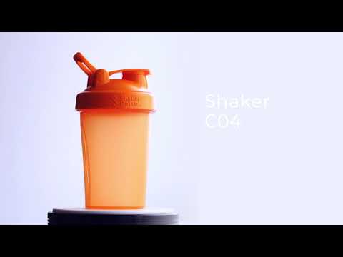 Миниатюра изображения товара Шейкер спортивный ShakerBottle С04 (400мл, розовый)