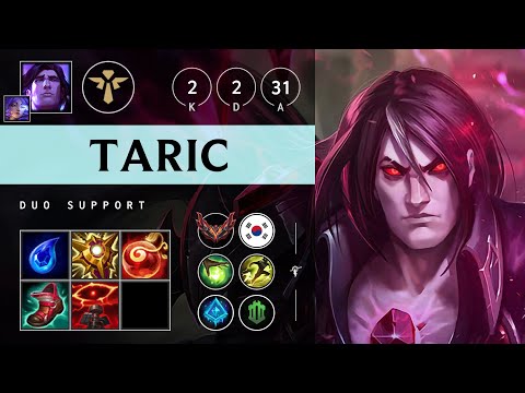 Taric Support vs Nautilus - KR Grandmaster Patch 25.16