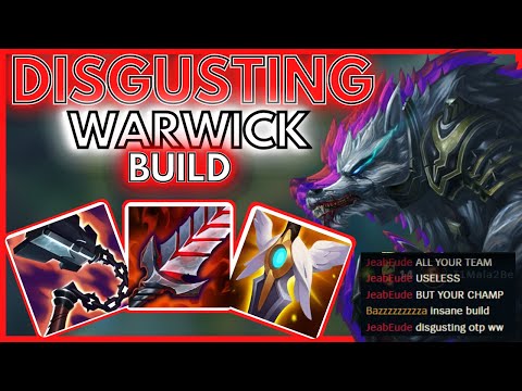 THIS NEW WARWICK META BUILD WILL CARRY YOU TO DIAMOND!! 1 VS 5 EASY WARWICK BUILD TOO OP!! Season 11