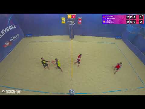 12:50 A. Zabuha / I. Romanenko - S. Zalizko / V. Antoniuk 09.04.2023 | Winners Beach Volleyball