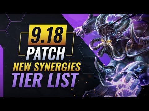 NEW UPDATE: BEST Synergies TIER List – Teamfight Tactics Patch 9.18