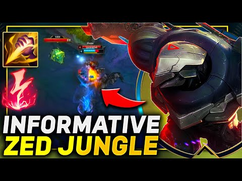 Showing how to ABUSE Zed in the Jungle for FREE LP