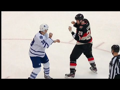 Maple Leafs - Senators rough stuff 3/30/13