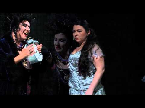 Anna Agathonos as Jezibaba in A. Dvoraks "Rusalka" (Part 1)