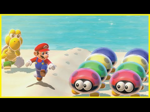 Super Mario 3D World Nintendo Switch 100% Game Playthrough!! (World 5)