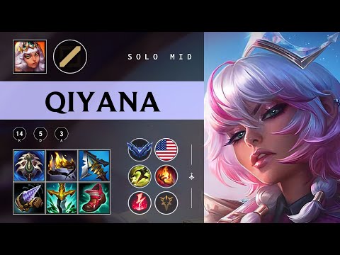Qiyana Mid vs Sylas - NA Diamond Patch 25.22