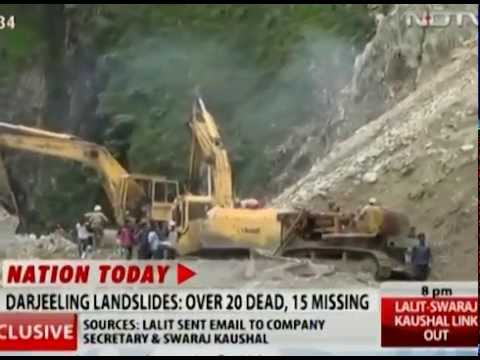 Darjileeng landslides: Over 20 dead, 15 missing