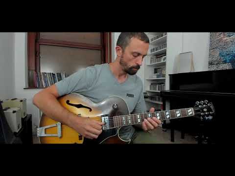 Warm Afternoon - Blues in C - Jazz Guitar Improvisation