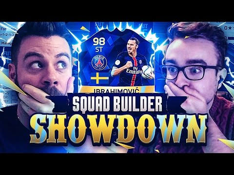 SQUAD BUILDER SHOWDOWN with TOTS 98 IBRAHIMOVIC vs AJ3!!! FIFA 16 Ultimate Team