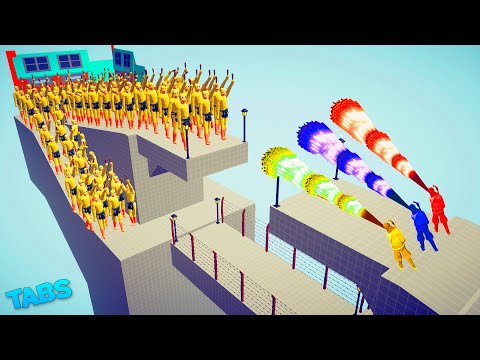 100x DUCK GIANT vs 3x EVERY GOD | Totally Accurate Battle Simulator [TABS]