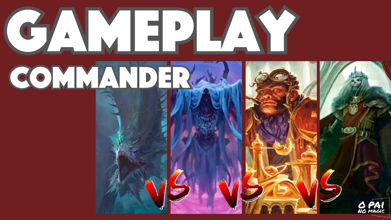 GAMEPLAY - Commander Aesi vs. The Master of Keys vs. Sram vs. Nekusar!