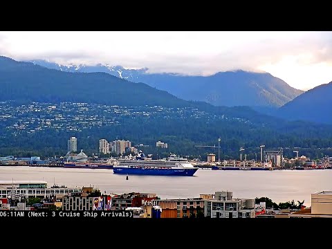Thumbnail for LIVE A triple treat! Celebrity Summit, Viking Venus & Norwegian Sun Cruise Ships | Vancouver Harbour