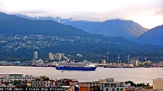 LIVE A triple treat! Celebrity Summit, Viking Venus & Norwegian Sun Cruise Ships | Vancouver Harbour
