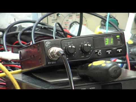 Midland 77-095 CB27/81 UK FM CB radio - On The Air test