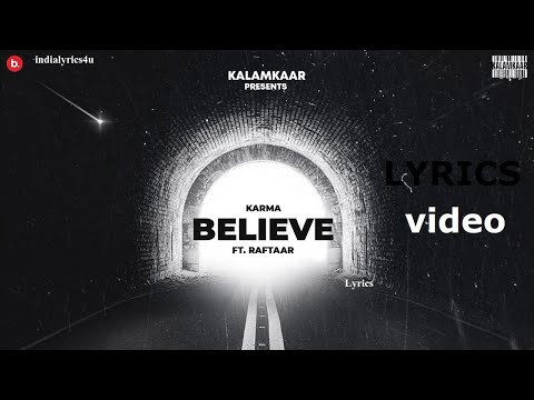 jo tu chahega song Lyrics video - Karma, Raftaar