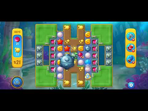 Fishdom Ads Mini Games 🤩 NEW LEVELS 6670-6676 🤩 Save The Fish Mobile Game #fishdom