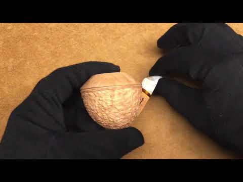 Pipa Santambrogio Rusticata Naturale - Bent Rhodesian (SS06)