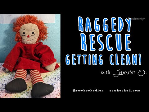 Raggedy Rescue: How I Clean my Raggedy Ann & Andy Rescue Rag Dolls