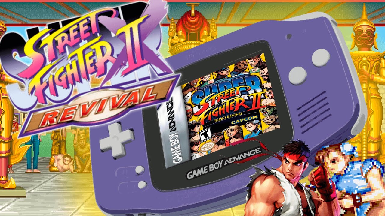 VOCÊ JÁ JOGOU ESSA VERSÃO?! Super Street Fighter 2 Para Game Boy Advance: O Clássico no Seu Bolso