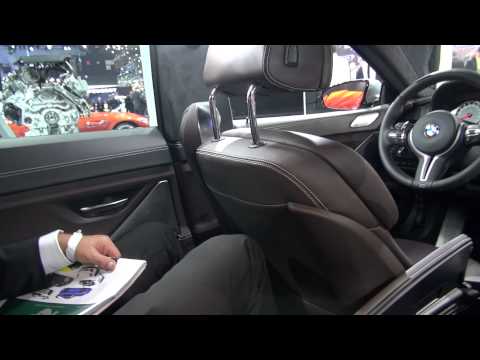 The BMW F06 M6 Gran Coupe Interior Showcased at Geneva - autoevolution