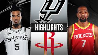 Alperen Sengun - Amen Thompson - Kevin Durant - Houston Rockets - Victor Wembanyama - San Antonio Spurs