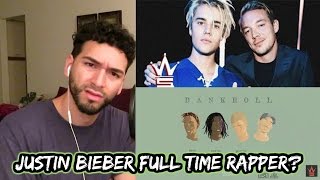 JUSTIN BIEBER A RAPPER NOW! Diplo ft. Justin Bieber, Young Thug - Bankroll REACTION