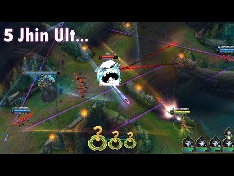 ONE FOR ALL FUNNY MOMENTS 2020 (5 Jhin Ult, 1 Maokai vs 5 Draven...)